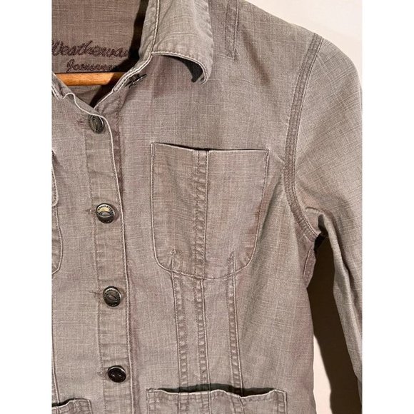 Vintage Weathervane Khaki Jacket Size Small Junior - Picture 3 of 10